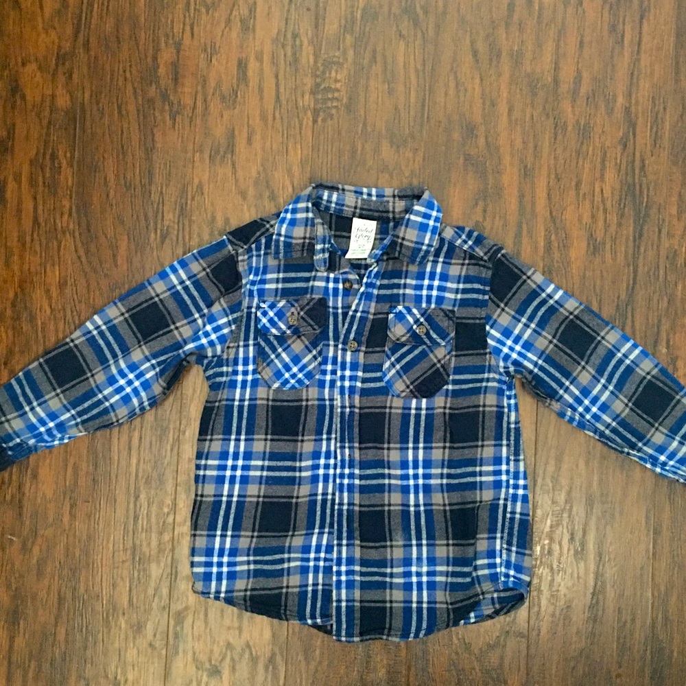 Boys button down top